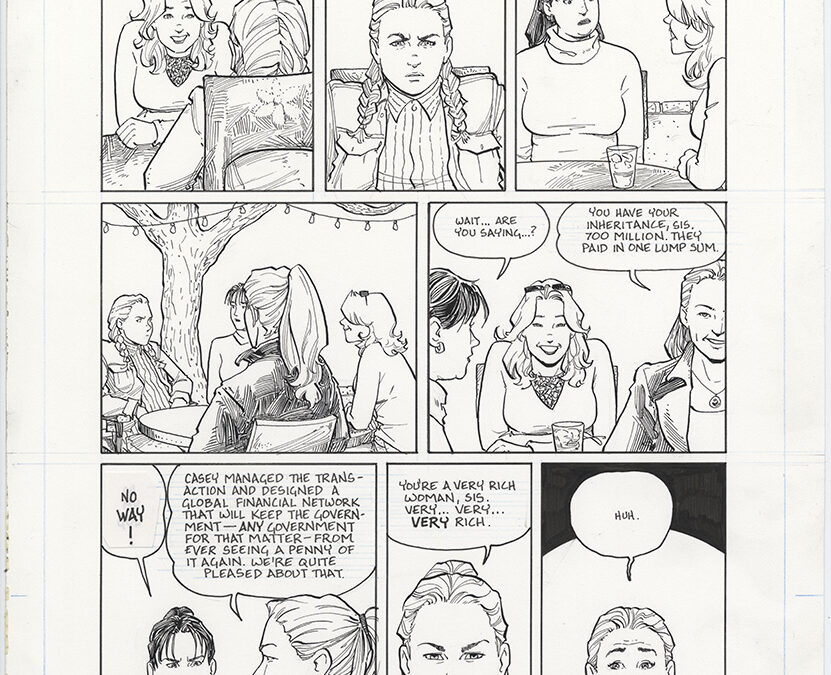 Strangers In Paradise Issue 90 Page 15 Original Art