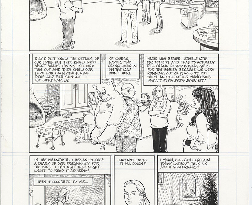 Strangers In Paradise Issue 90 Page 18 Original Art